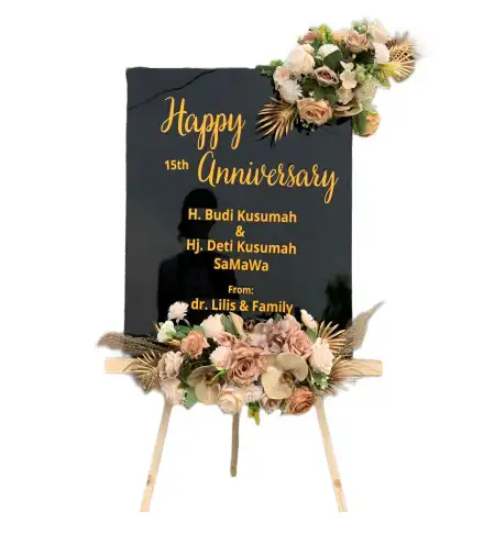 Papan Bunga Akrilik bungah gresik